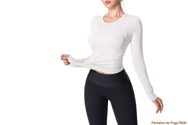 Legging évasé gris foncé pour femme Ruxi fr539