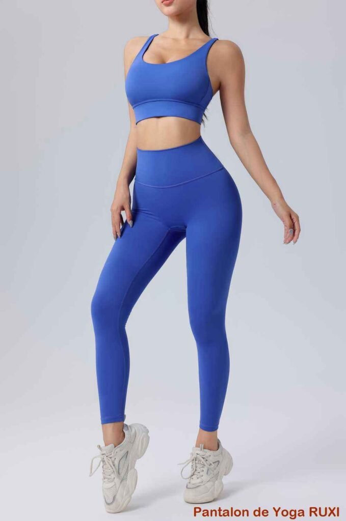 Pantalon de yoga coupe confortable à jambe large Ruxi