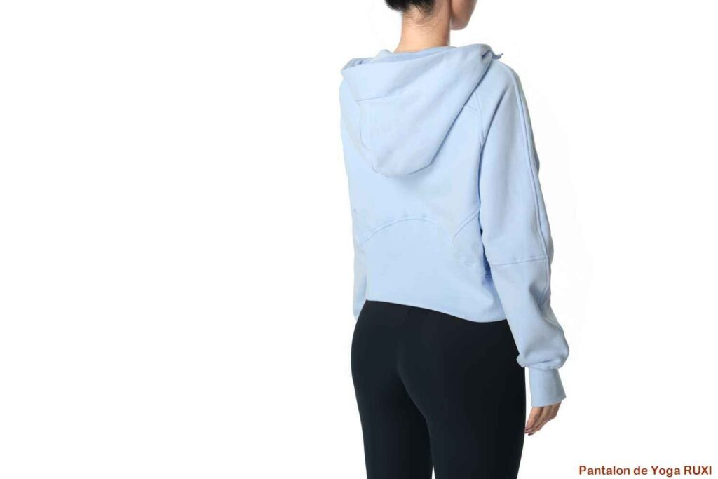 Pantalon de yoga évasé taille haute gris Ruxi fr665