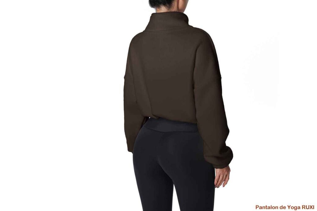 Pantalon d'entraînement capri coupe ample pour femme Ruxi