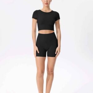 Short de sport gris pour femme Ruxi fr3519