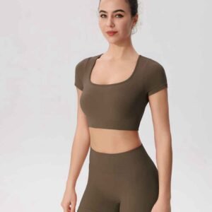 Short de sport pour femme avec poche pour téléphone Ruxi