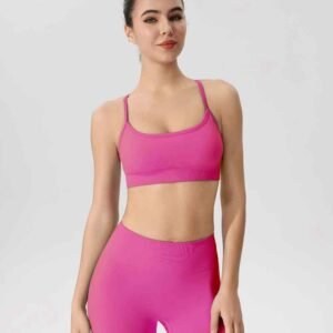 Short de sport rose fluo pour femme Ruxi fr3124