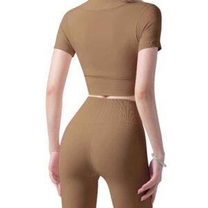 Short de sport taille haute pour femme Ruxi fr3536