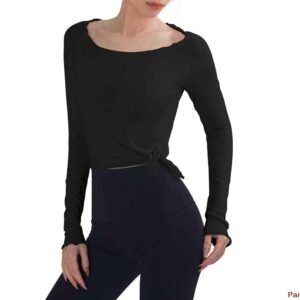 Short de survêtement athlétique noir pour femme Ruxi