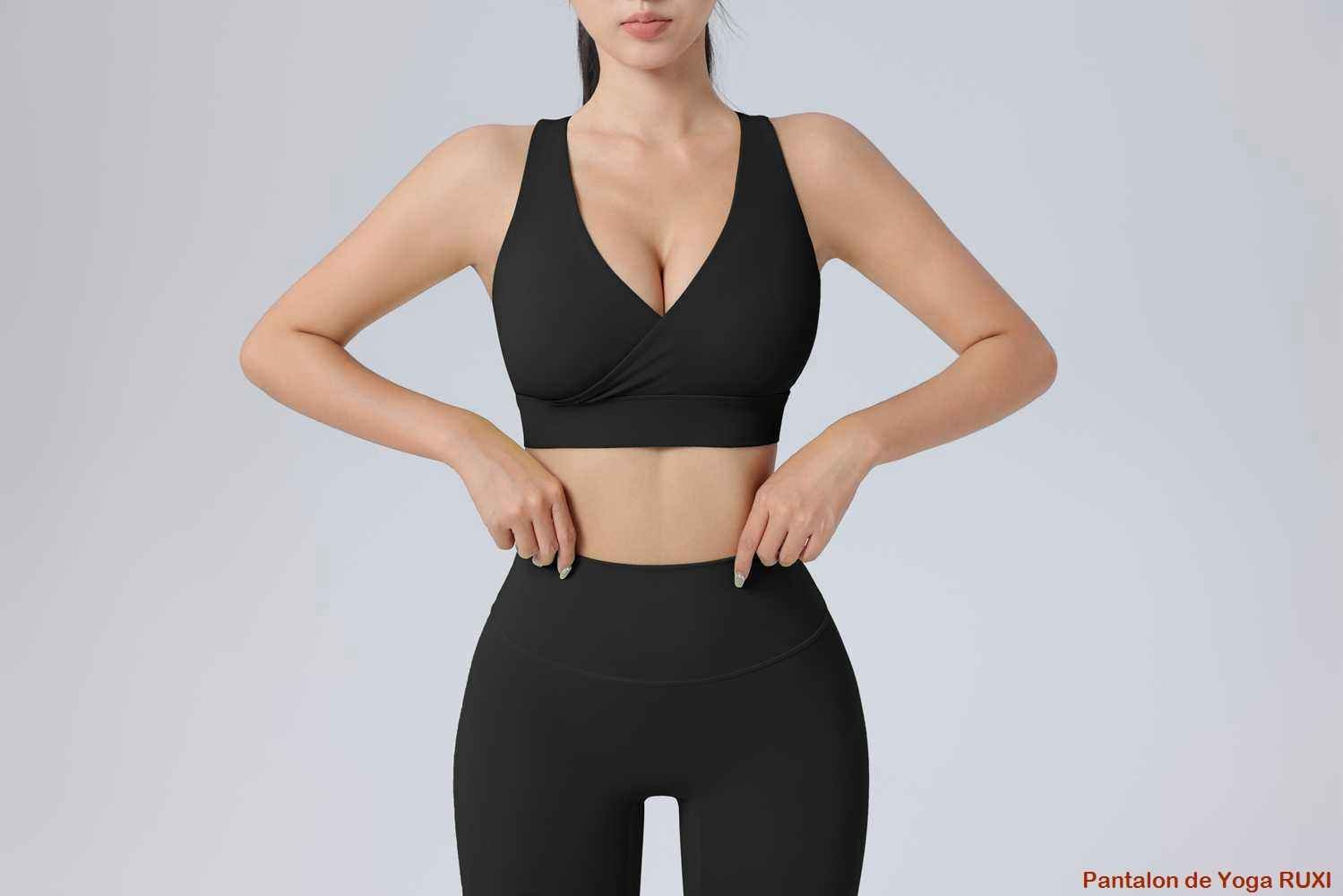 Soutien-gorge de sport noir ultime pour femmes actives Soutien-gorge de sport noir ultime pour femmes actives