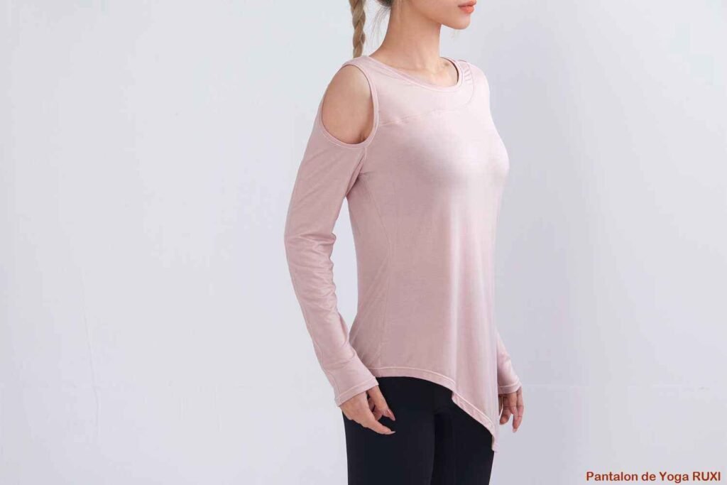 Soutien-gorge de sport sans couture violet clair Ruxi